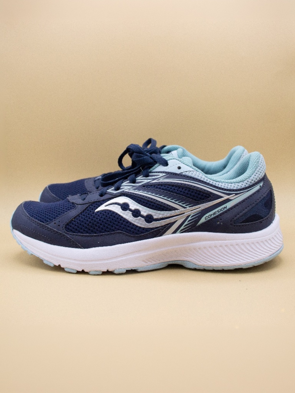 Saucony Cohesion 14 Blue Athletic Shoes S10628-3 Women's Size 10